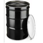 BARREL - DRUM - 55 GALLON STEEL OPEN TOP (PER DRUM)