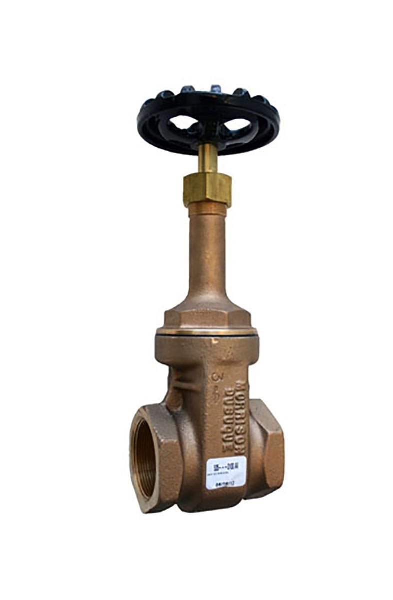 2" GATE VALVE, LOCK, WITH EXP RELIEF